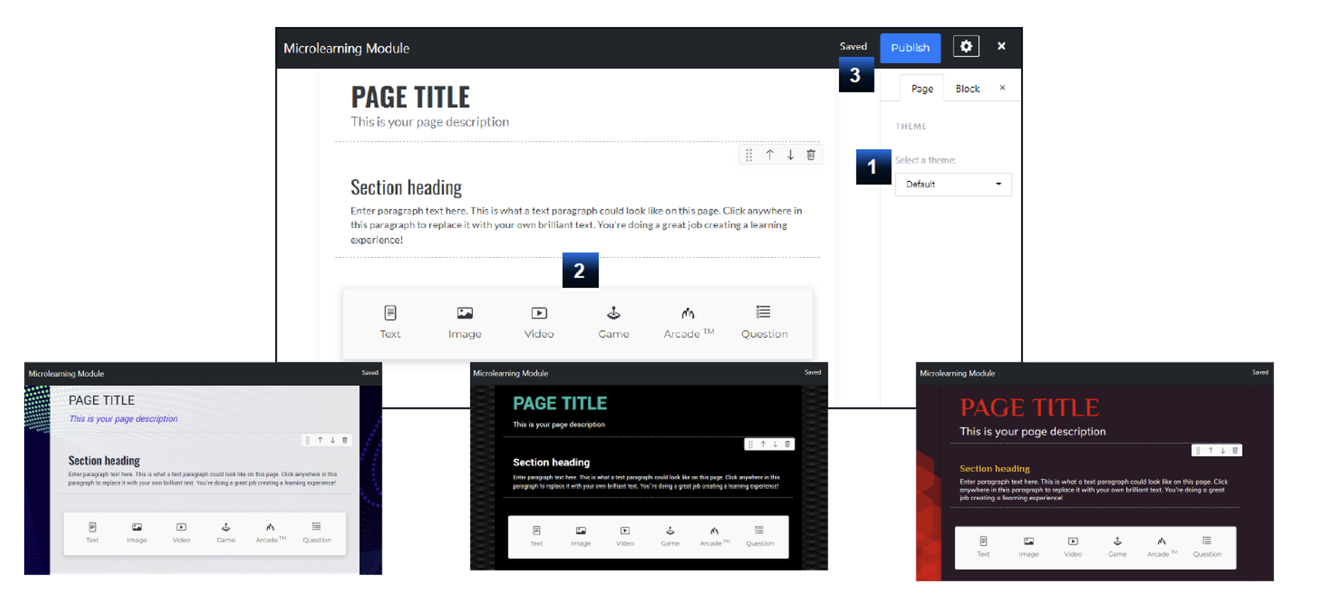 screenshot of Rockstar Learning Platform